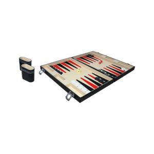 Deluxe Backgammon Case - 15 Pieces